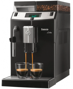 Cafeteira Maquina Expresso Automática com Moedor Italiana Philips Saeco Lirika Black 220v