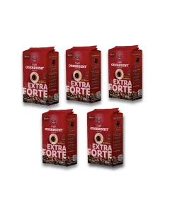 Kit 5 Pacotes de Café Odebrecht Torrado e Moido Extraforte Predominantemente Arábica 500g - 5 x 500g